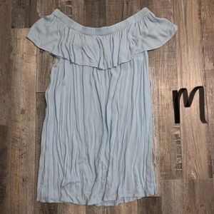 Off the shoulder dress